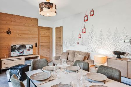 Urlaub in den Bergen 4-Zimmer-Berghütte für 6 Personen (Gypaete) - Résidence Coeur des Ecrins - Serre Chevalier - Wohnzimmer