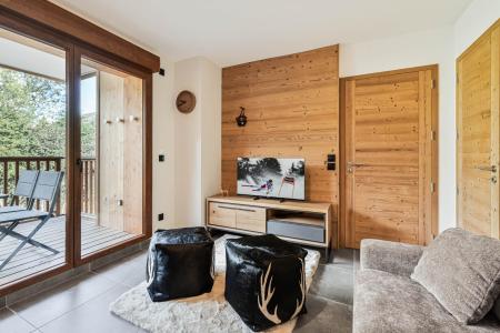 Urlaub in den Bergen 4-Zimmer-Berghütte für 6 Personen (Gypaete) - Résidence Coeur des Ecrins - Serre Chevalier - Wohnzimmer