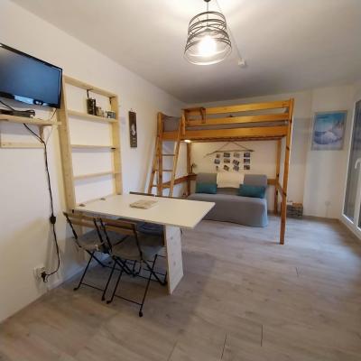 Vacances en montagne Studio 4 personnes (114C) - Résidence Comète - Réallon - Séjour