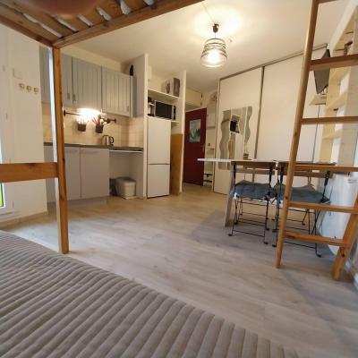 Vacances en montagne Studio 4 personnes (114C) - Résidence Comète - Réallon - Séjour