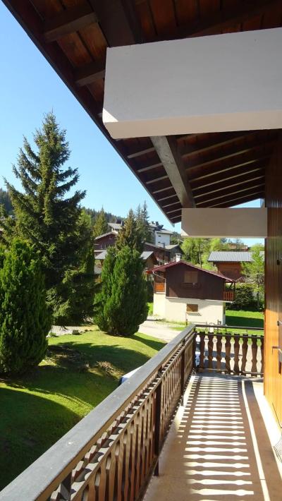 Vacances en montagne Appartement duplex 6 pièces 12 personnes - Résidence Copinière - Les Gets - Extérieur été