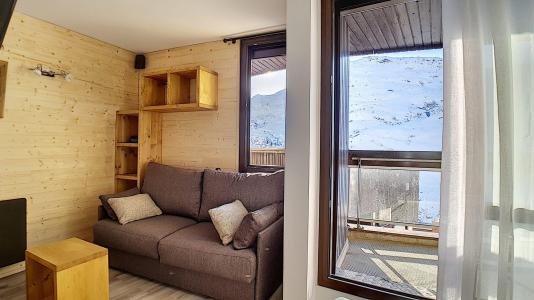 Vakantie in de bergen Appartement 2 kamers bergnis 4 personen (443) - Résidence Coryles A - Les Menuires - Woonkamer