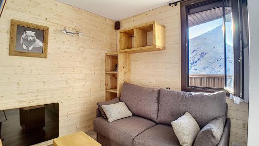Vakantie in de bergen Appartement 2 kamers bergnis 4 personen (443) - Résidence Coryles A - Les Menuires - Woonkamer