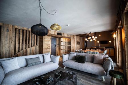 Vacances en montagne Chalet mitoyen 7 pièces duplex 12 personnes (Pulsa) - Résidence Covarel - Méribel - Séjour