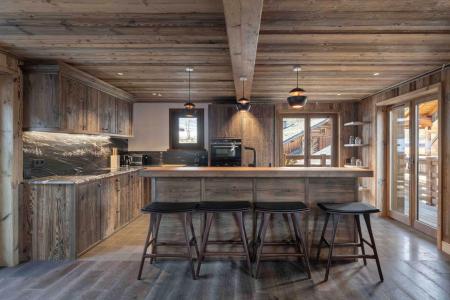Holiday in mountain resort Semi-detached 6-room duplex chalet for 10 people (Edel) - Résidence Covarel - Méribel - Kitchen