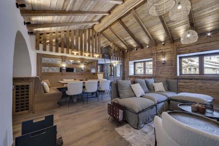 Urlaub in den Bergen Résidence Covarel - Méribel - Wohnzimmer