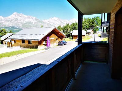 Urlaub in den Bergen 2-Zimmer-Berghütte für 6 Personen (213) - Résidence Crête du Berger - La Joue du Loup - Balkon