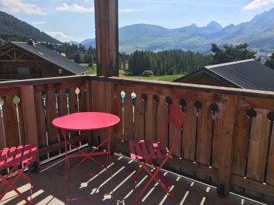 Vacanze in montagna Appartamento su due piani 3 stanze per 8 persone (122) - Résidence Crête du Berger - La Joue du Loup - Terrazza