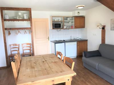 Vacances en montagne Chalet mitoyen 3 pièces 8 personnes (E1) - Résidence Crête du Berger - La Joue du Loup - Séjour