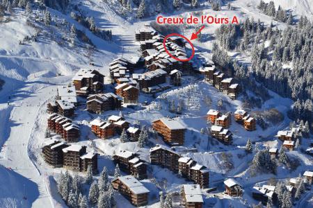 Holiday in mountain resort Résidence Creux de l'Ours Rouge - Méribel-Mottaret