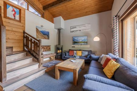 Urlaub in den Bergen 5 Zimmer Maisonettewohnung für 10 Personen (2) - Résidence Cridelf - Morzine - Wohnzimmer