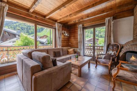 Holiday in mountain resort 7 room triplex apartment 14 people (1) - Résidence Cridelf - Morzine - Living room