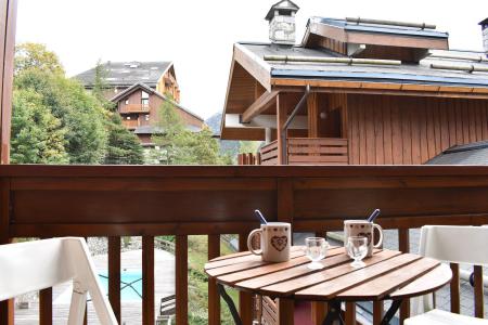 Vakantie in de bergen Appartement 2 kamers 4 personen (38) - Résidence Cristal - Méribel - Terras