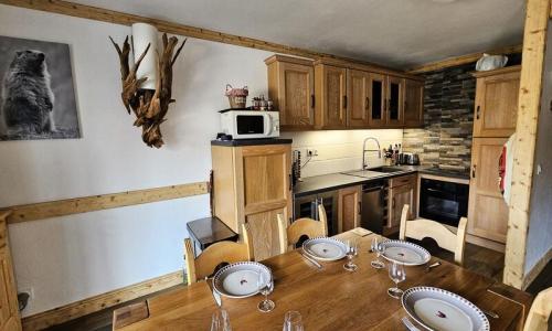 Каникулы в горах Апартаменты 3 комнат 7 чел. (59m²) - Résidence Cristallo - Val Thorens - Салон