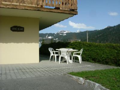 Vakantie in de bergen Appartement 2 kamers 4 personen - Résidence Croc Blanc - Les Gets - Buiten zomer