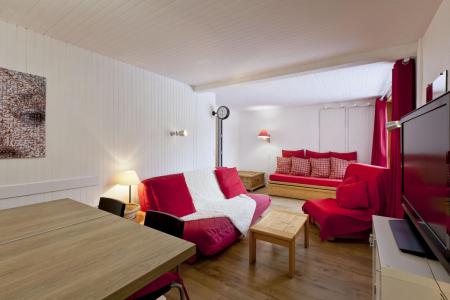 Urlaub in den Bergen 2-Zimmer-Appartment für 5 Personen (202) - Résidence Croix des Verdons - Courchevel - Wohnzimmer