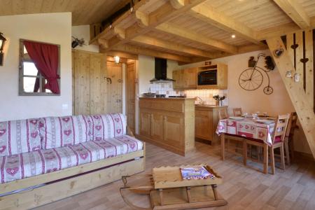 Vacanze in montagna Monolocale con mezzanino per 4 persone (1409) - Résidence Croix du Sud - La Plagne - Soggiorno