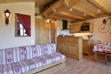 Vacances en montagne Studio mezzanine 4 personnes (1409) - Résidence Croix du Sud - La Plagne - Séjour