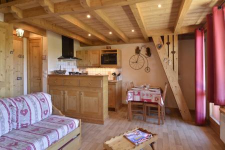 Vacances en montagne Studio mezzanine 4 personnes (1409) - Résidence Croix du Sud - La Plagne - Séjour