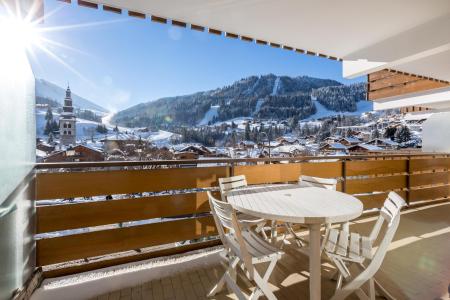 Holiday in mountain resort 2 room apartment 4 people (12) - Résidence Crystal - La Clusaz - Terrace