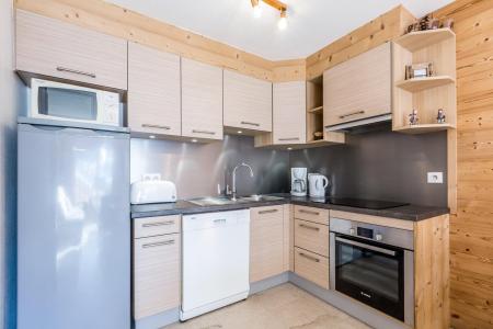 Vakantie in de bergen Appartement 2 kamers 4 personen (12) - Résidence Crystal - La Clusaz - Keukenblok