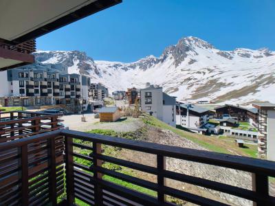 Vacances en montagne Studio 3 personnes (B2-31) - Résidence Curling B1-B2 - Tignes - Terrasse