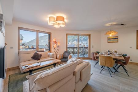 Vacanze in montagna Appartamento 3 stanze con cabina per 6 persone (201) - Résidence Dama - Morzine - Soggiorno