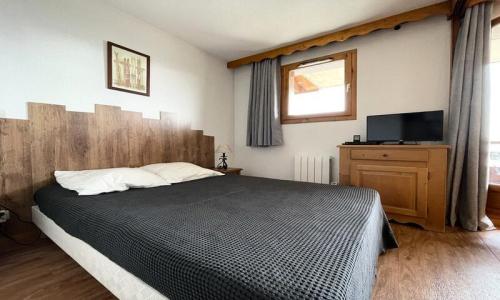 Urlaub in den Bergen 2-Zimmer-Appartment für 6 Personen (33m²) - Résidence Dame Blanche - MH - Puy-Saint-Vincent - Draußen im Sommer