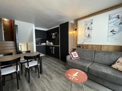 Wakacje w górach Apartament duplex 2 pokojowy 4 osób (928) - Résidence Danchet - Les Menuires - Pokój gościnny