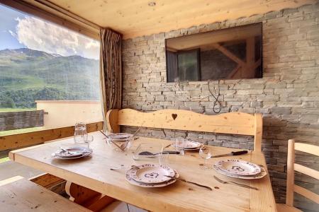 Vacanze in montagna Appartamento 2 stanze con mezzanino per 6 persone (03) - Résidence de Caron - Les Menuires - Soggiorno