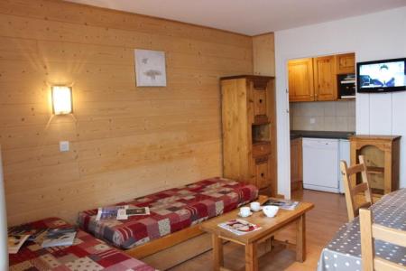 Vakantie in de bergen Appartement 2 kamers 4 personen (510) - Résidence de l'Olympic - Val Thorens - Woonkamer
