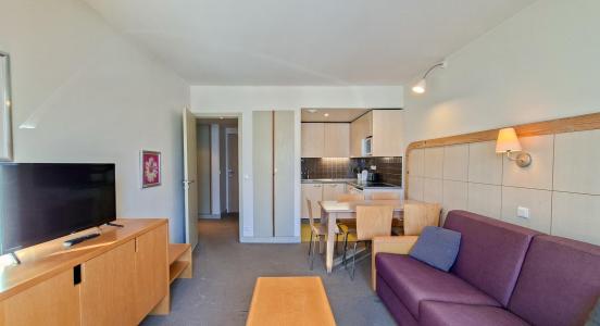 Vakantie in de bergen Appartement 2 kamers 5 personen (220) - Résidence de la Forêt - Flaine - Woonkamer