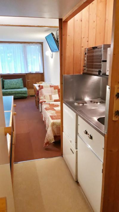 Vacances en montagne Studio 4 personnes (118) - Résidence des Belles Challes - Les Arcs - Kitchenette