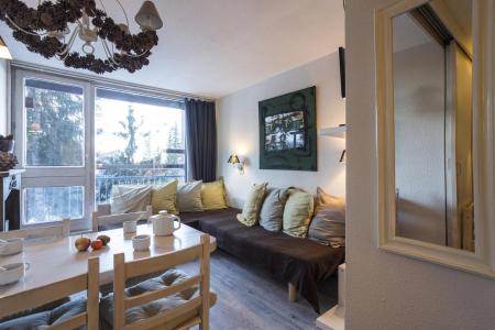 Vakantie in de bergen Studio bergnis 4 personen (628) - Résidence des Belles Challes - Les Arcs - Woonkamer