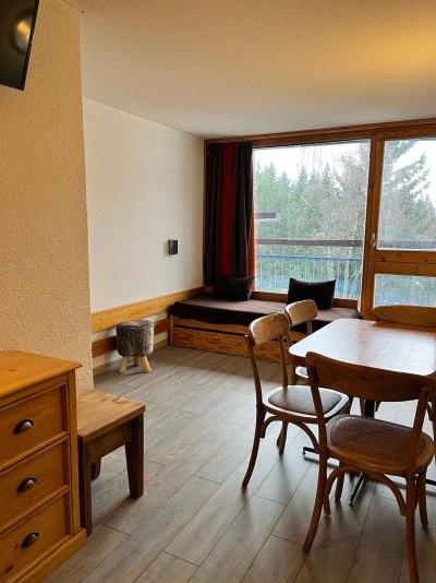 Holiday in mountain resort Studio cabin 4 people (714) - Résidence des Belles Challes - Les Arcs - Living room