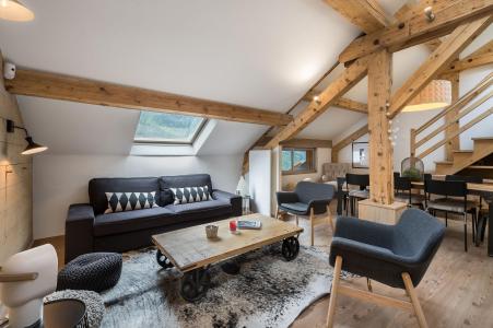 Vacances en montagne Appartement duplex 4 pièces 8 personnes (5) - Résidence des Cimes - Méribel - Séjour