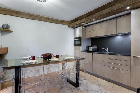 Vakantie in de bergen Appartement triplex 5 kamers 9 personen (C318) - Résidence des Fermes de Méribel Village C - Méribel - Keukenblok