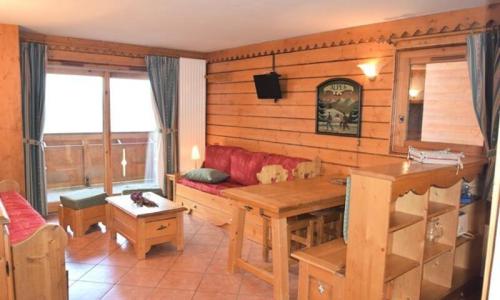 Wynajem na narty Apartament 2 pokojowy 5 osób (33m²-1) - Résidence des Hauts Bois -MH - La Plagne - Pokój gościnny