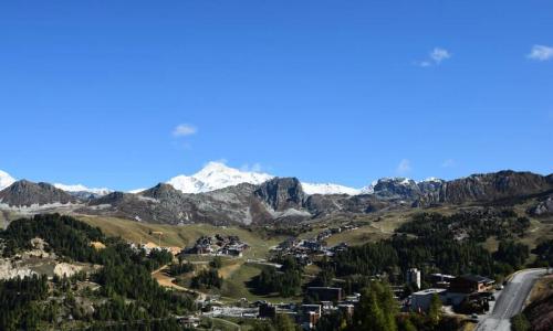 Wynajem na narty Apartament 3 pokojowy 6 osób (39m²-4) - Résidence des Hauts Bois -MH - La Plagne - Na zewnątrz latem