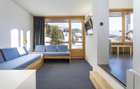 Vakantie in de bergen Résidence des Lauzières - Les Arcs - Woonkamer