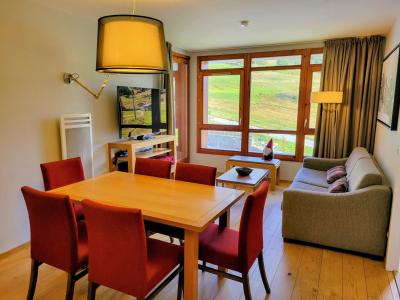 Urlaub in den Bergen 3-Zimmer-Appartment für 6 Personen (403) - Résidence des Monarques - Les Arcs - Wohnzimmer