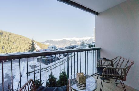 Holiday in mountain resort 3 room apartment 6 people (H116) - Résidence Domaine de  l'Ariondaz - Courchevel - Terrace