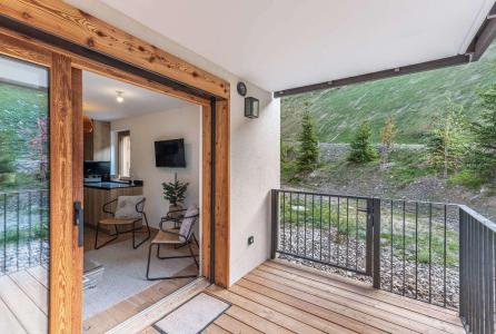 Wakacje w górach Apartament 3 pokojowy 6 osób (H211) - Résidence Domaine de  l'Ariondaz - Courchevel - Taras