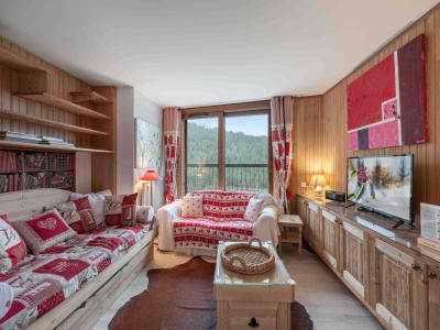 Vakantie in de bergen Appartement 2 kamers 5 personen (B112) - Résidence Domaine de  l'Ariondaz - Courchevel - Woonkamer