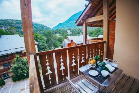 Urlaub in den Bergen Studio für 2 Personen - Résidence Domaine de la Vallée d'Ax - Ax-Les-Thermes - Balkon