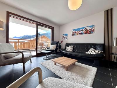 Holiday in mountain resort 3 room apartment 4 people (Viggo) - Résidence Domaine des Grands Chalets - Serre Chevalier - Living room