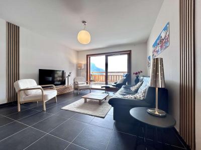 Vakantie in de bergen Appartement 3 kamers 4 personen (Viggo) - Résidence Domaine des Grands Chalets - Serre Chevalier - Woonkamer