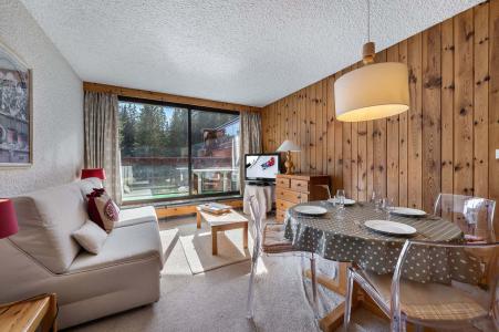 Urlaub in den Bergen 2-Zimmer-Appartment für 4 Personen (101B) - Résidence Domaine du Jardin Alpin - Courchevel - Wohnzimmer