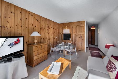 Urlaub in den Bergen 2-Zimmer-Appartment für 4 Personen (101B) - Résidence Domaine du Jardin Alpin - Courchevel - Wohnzimmer