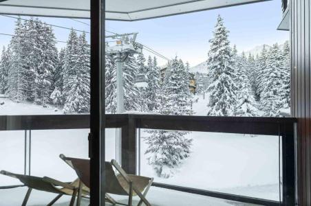 Urlaub in den Bergen 5-Zimmer-Appartment für 8 Personen (110B) - Résidence Domaine du Jardin Alpin - Courchevel - Balkon